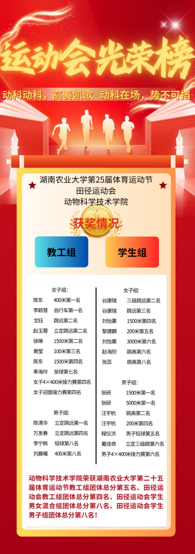 运动会开幕式上