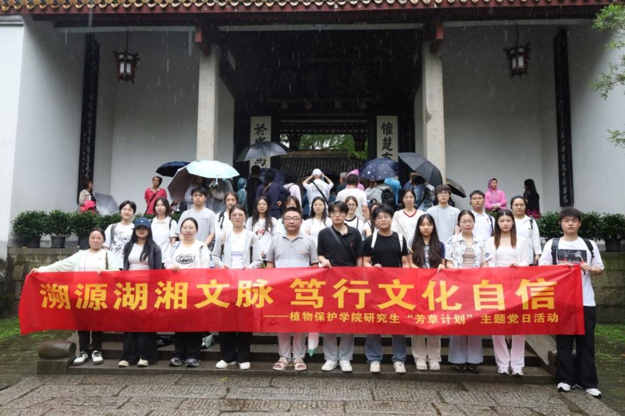 活动当天细雨濛濛