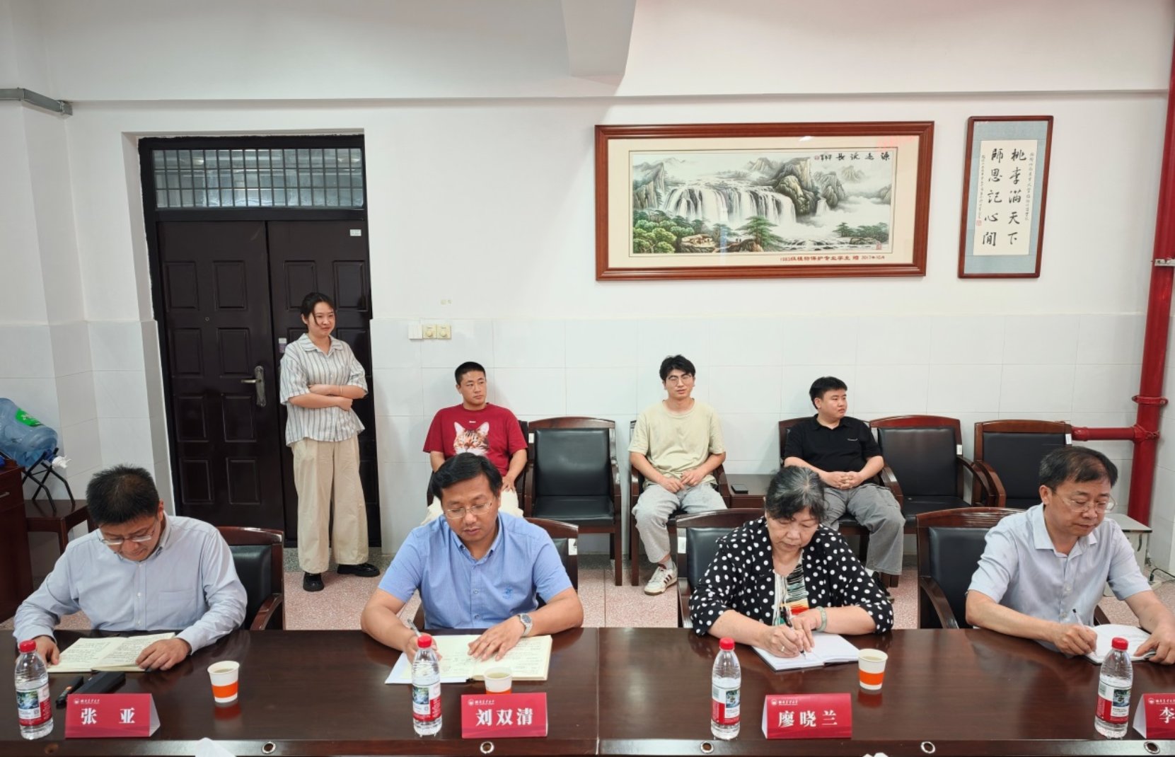 刘双清副院长对各位专家前来指导表示欢